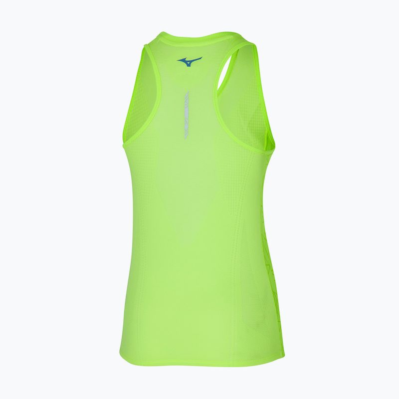 Γυναικείο Tank top για τρέξιμο Mizuno Aero Tank neolime 2