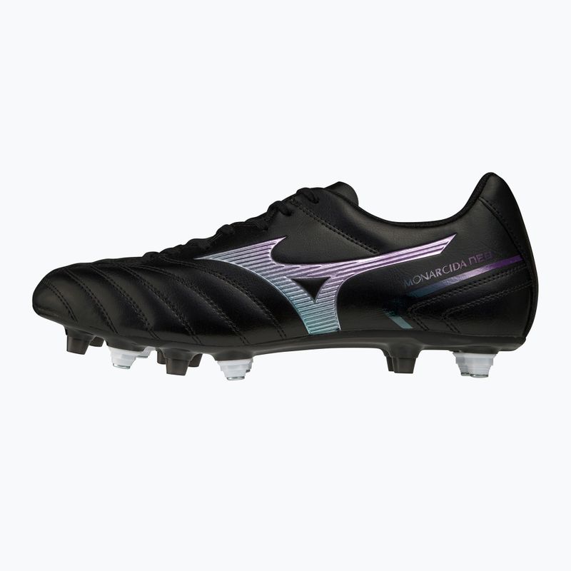 Mizuno Monarcida II Sel Mix ποδοσφαιρικά παπούτσια μαύρα P1GC222599 10