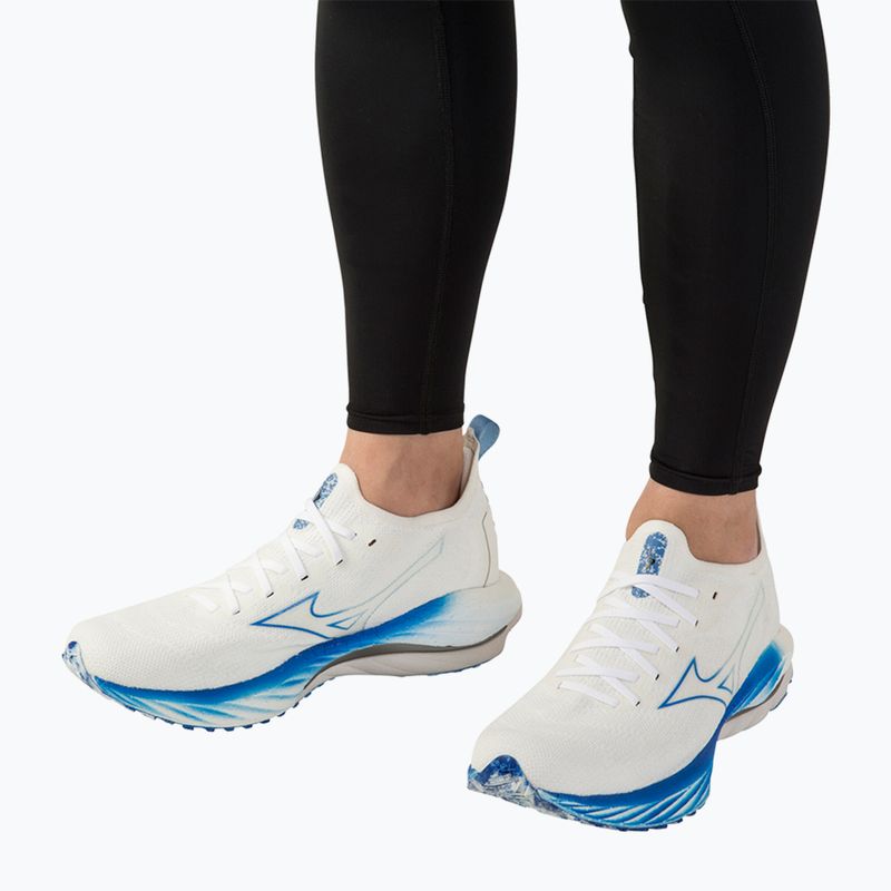 Ανδρικά παπούτσια τρεξίματος Mizuno Wave Neo Wind white/8401 c/peace blue 4