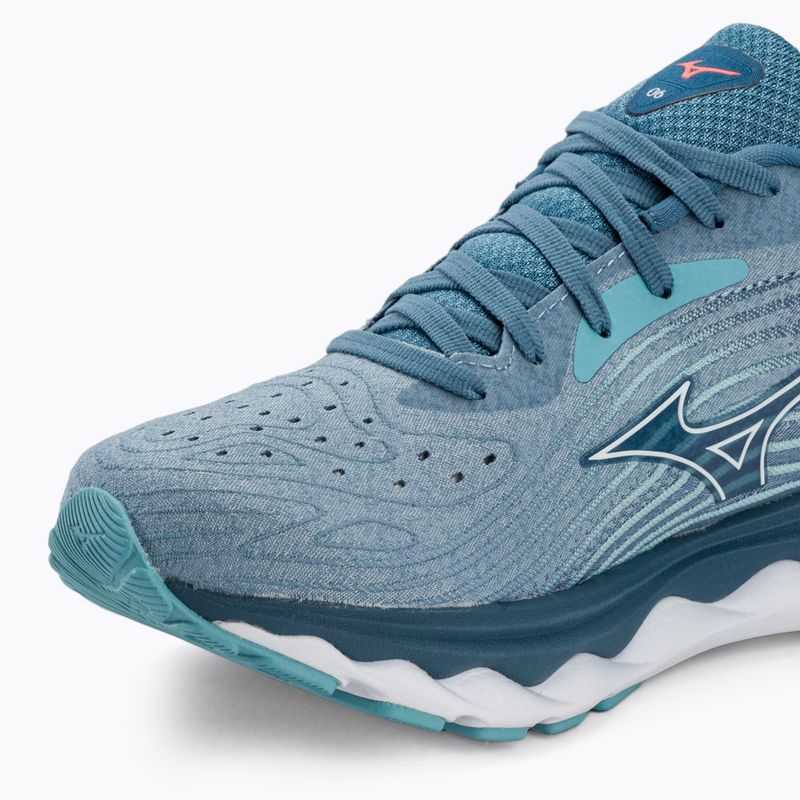 Γυναικεία παπούτσια τρεξίματος Mizuno Wave Sky 6 blue shadow/white/milky blue 8