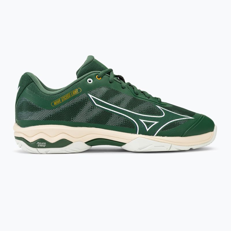 Ανδρικά παπούτσια τένις Mizuno Wave Exceed Light AC pine needle/white/papyrus 2