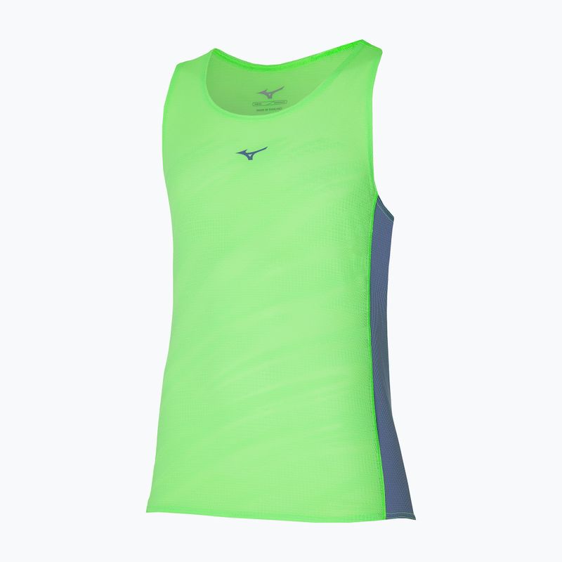 Ανδρικό Tank top για τρέξιμο Mizuno Aero Tank light green