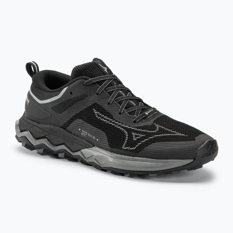 Ανδρικά αθλητικά παπούτσια τρεξίματος Mizuno Wave Ibuki 4 GTX μαύρο/μεταλλικό γκρι/σκιά