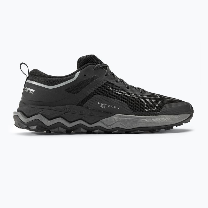 Ανδρικά αθλητικά παπούτσια τρεξίματος Mizuno Wave Ibuki 4 GTX μαύρο/μεταλλικό γκρι/σκιά 3