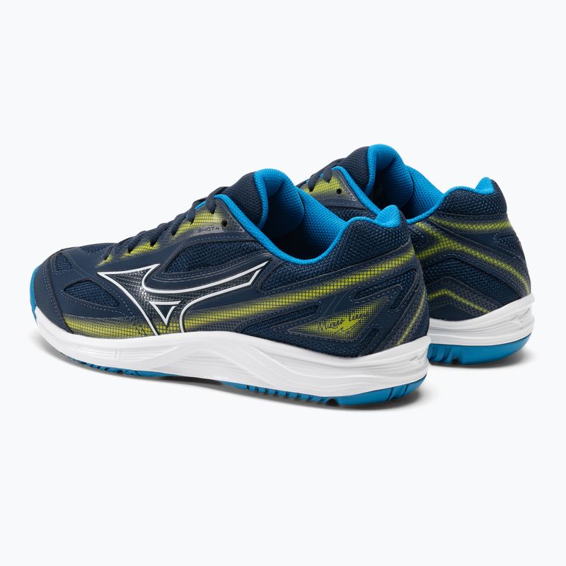 Ανδρικά παπούτσια τένις Mizuno Break Shot 4 AC dress blues / jet blue / sulphur spring 3