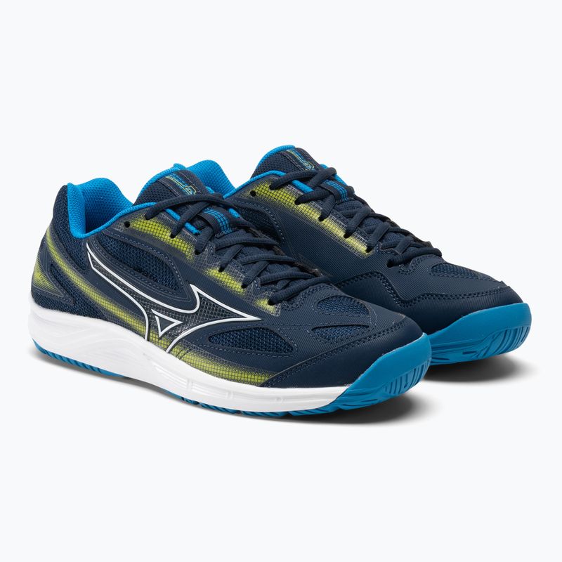 Ανδρικά παπούτσια τένις Mizuno Break Shot 4 AC dress blues / jet blue / sulphur spring 4