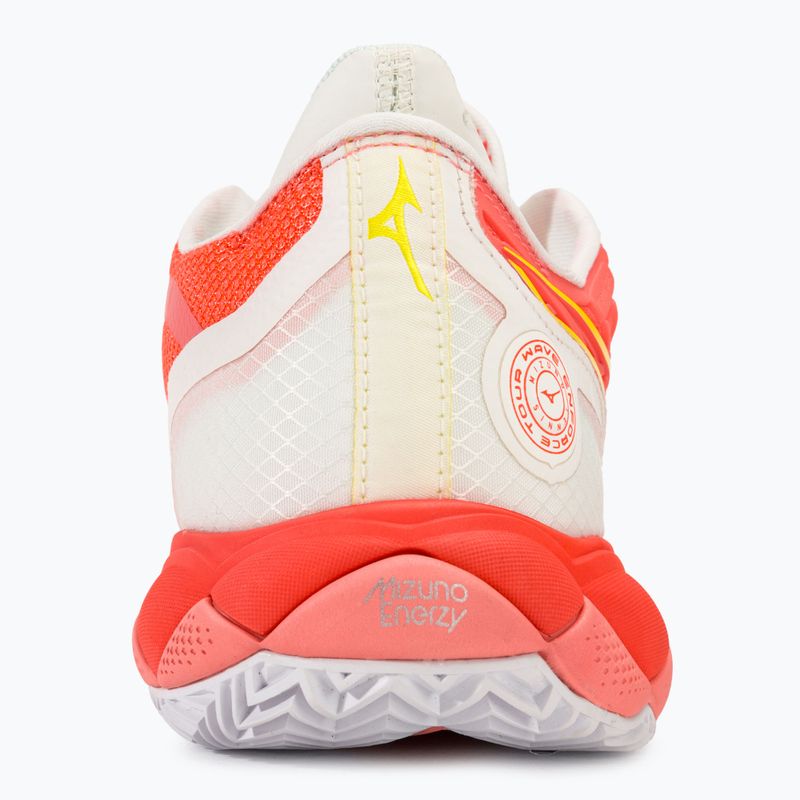 Γυναικεία παπούτσια τένις Mizuno Wave Enforce Tour CC candy coral/snow white/neon flame 6