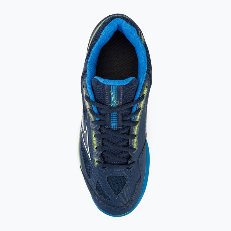 Ανδρικά παπούτσια τένις Mizuno Break Shot 4 CCdress blues/jet blue/sulphur spring 5