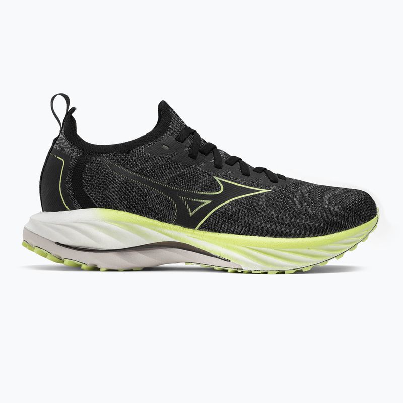 Ανδρικά παπούτσια τρεξίματος Mizuno Wave Neo Wind μαύρο/φωτεινό 2