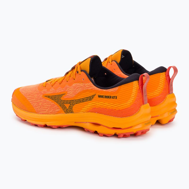 Ανδρικά αθλητικά παπούτσια τρεξίματος Mizuno Wave Rider GTX zinnia/tigerlily/black 3