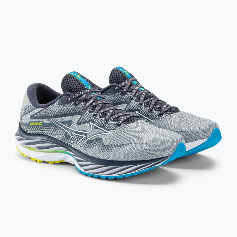 Ανδρικά παπούτσια τρεξίματος Mizuno Wave Rider 27 pearl blue/white/bolt2neon 6