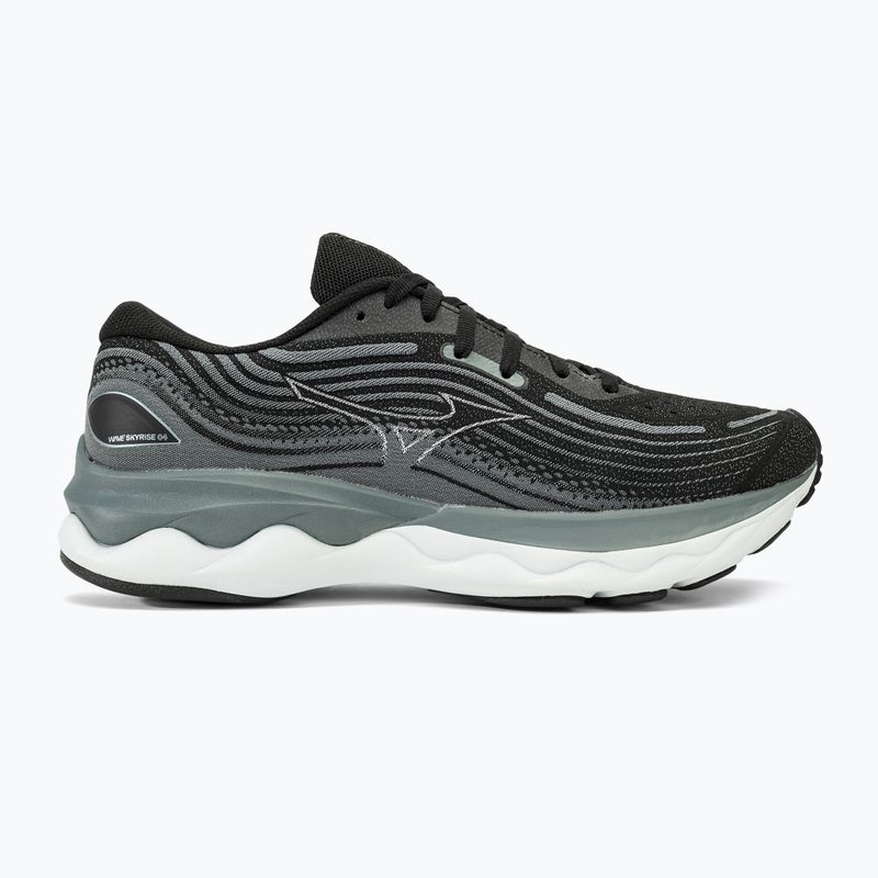 Ανδρικά παπούτσια τρεξίματος Mizuno Wave Skyrise 4 black/white/stormweather 2