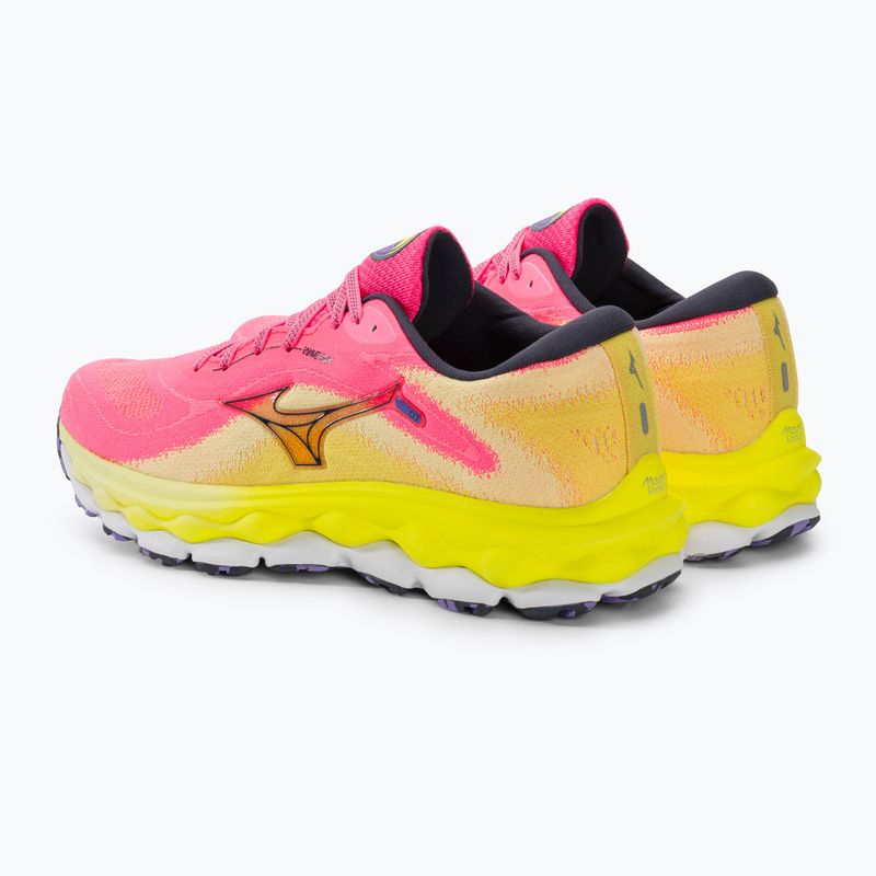 Γυναικεία παπούτσια για τρέξιμο Mizuno Wave Sky 7 highvpink/ombre blue/bolt2neon 4