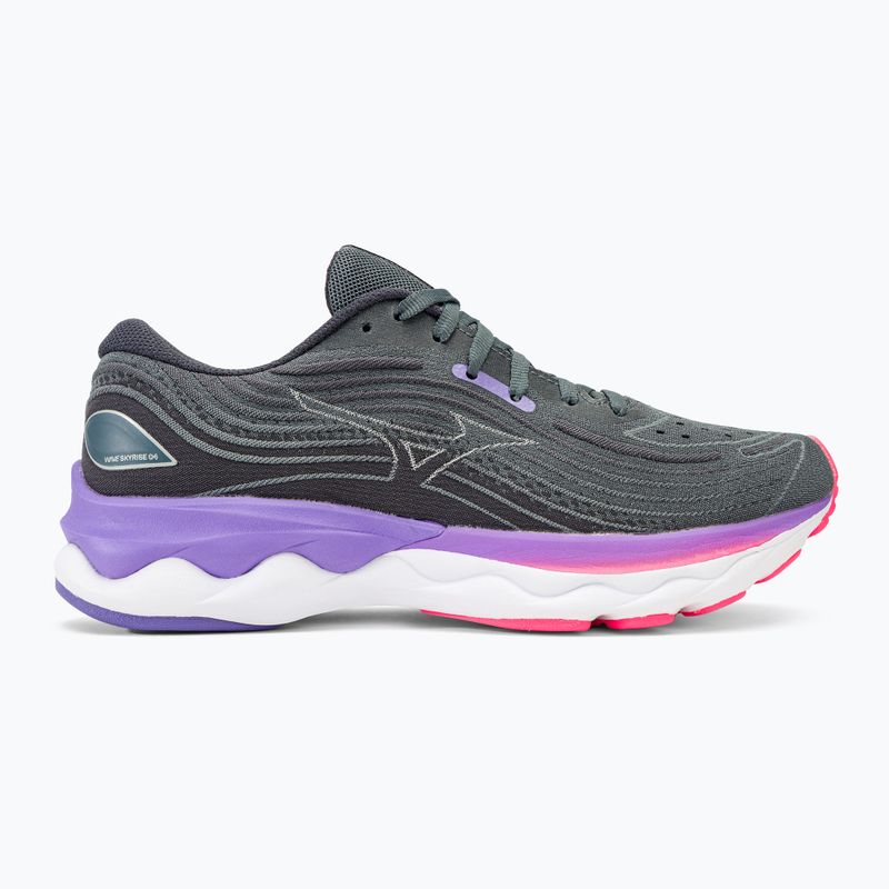 Γυναικεία παπούτσια τρεξίματος Mizuno Wave Skyrise 4 sweather/peony blue/punch 2