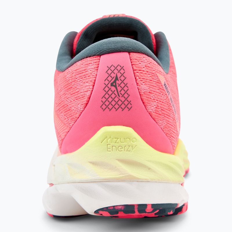 Γυναικεία παπούτσια τρεξίματος Mizuno Wave Inspire 19 hi vis pink/ snow white/ luminous 6