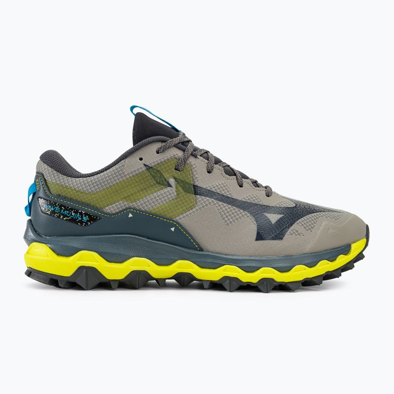 Ανδρικά παπούτσια τρεξίματος Mizuno Wave Mujin 9 ggray/oblue/bolt2(neon) 2