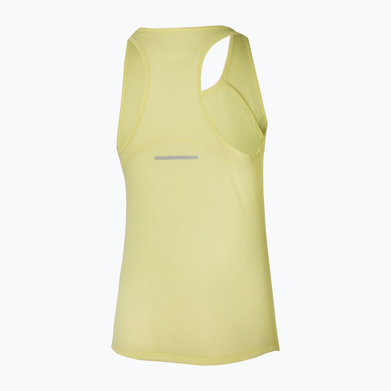 Γυναικείο Tank top για τρέξιμο Mizuno DryAeroFlow Tank pale lime yellow 2