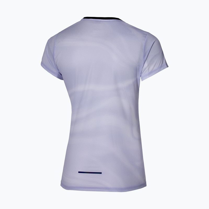 Γυναικεία μπλούζα για τρέξιμο Mizuno Premium Aero Tee snow white/thistle 2