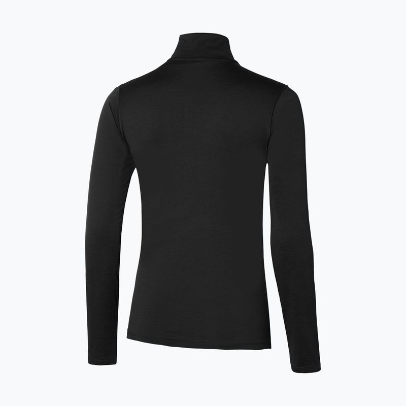 Γυναικείο μακρυμάνικο για τρέξιμο Mizuno Impulse Core Half Zip black 2