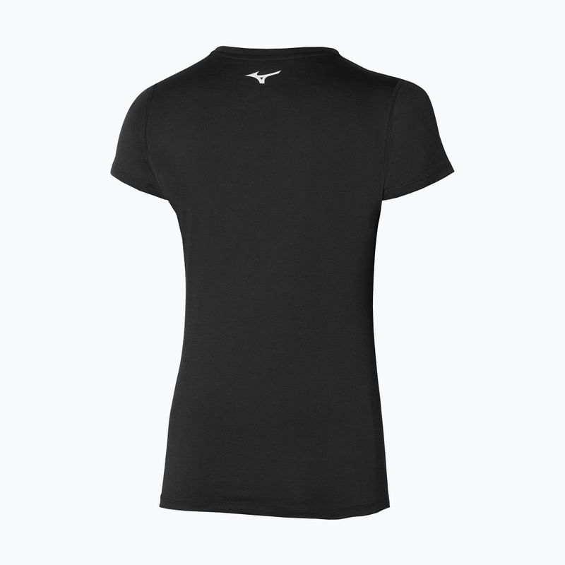 Γυναικείο μπλουζάκι Mizuno Impulse Core Tee black 2