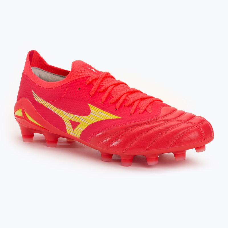 Ανδρικά ποδοσφαιρικά παπούτσια Mizuno Morelia Neo IV Beta Elite MD flery coral2/bolt2/flery coral2