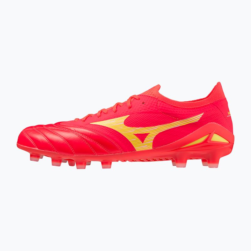 Ανδρικά ποδοσφαιρικά παπούτσια Mizuno Morelia Neo IV Beta Elite MD flery coral2/bolt2/flery coral2 3