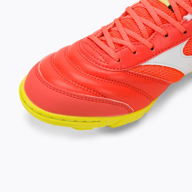 Ανδρικά ποδοσφαιρικά παπούτσια Mizuno Morelia Sala Club TF neon flame/λευκό 7