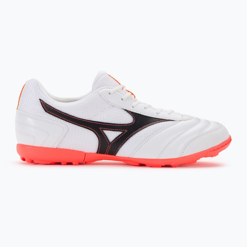 Mizuno Morelia Sala Club TF ποδοσφαιρικά παπούτσια λευκά/μαύρα 2