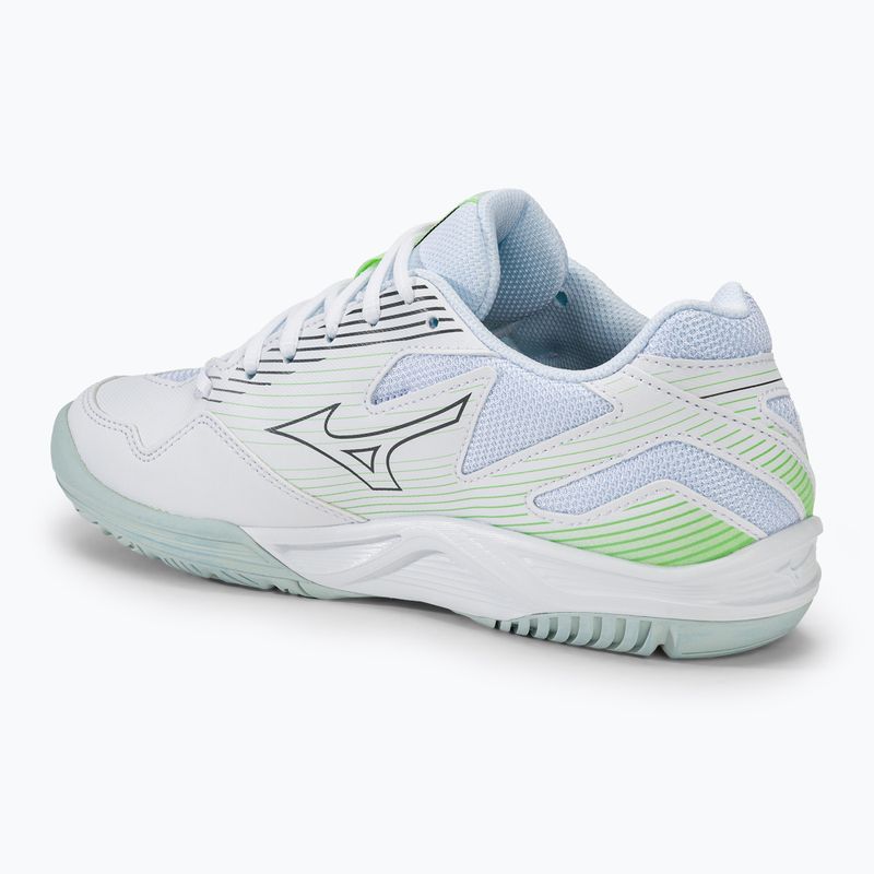 Γυναικεία παπούτσια βόλεϊ Mizuno Cyclone Speed 4 white/gridge/patinagreen 3