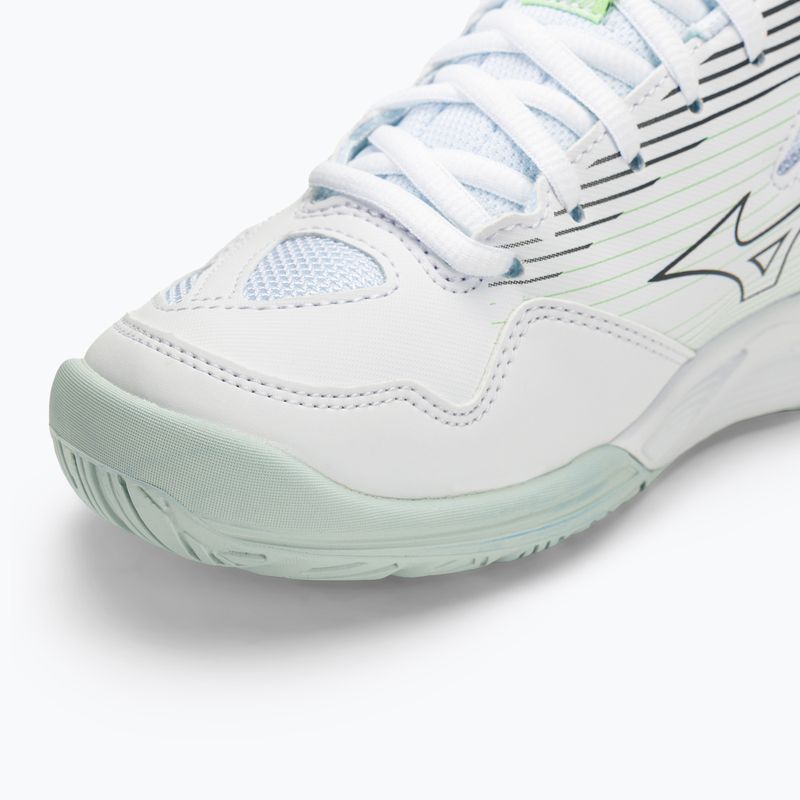 Γυναικεία παπούτσια βόλεϊ Mizuno Cyclone Speed 4 white/gridge/patinagreen 7