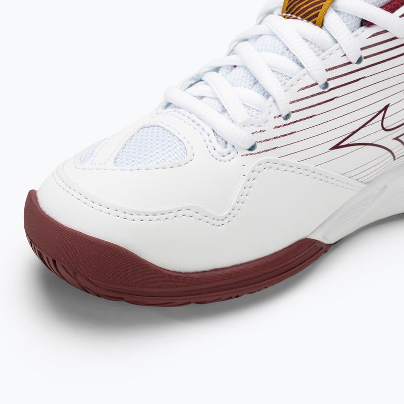 Γυναικεία παπούτσια βόλεϊ Mizuno Cyclone Speed 4 white/cabermet/mp gold 7