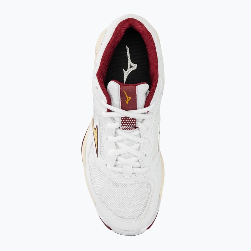 Γυναικεία παπούτσια χάντμπολ Mizuno Wave Phantom 3 white/cabernet/mp gold 5