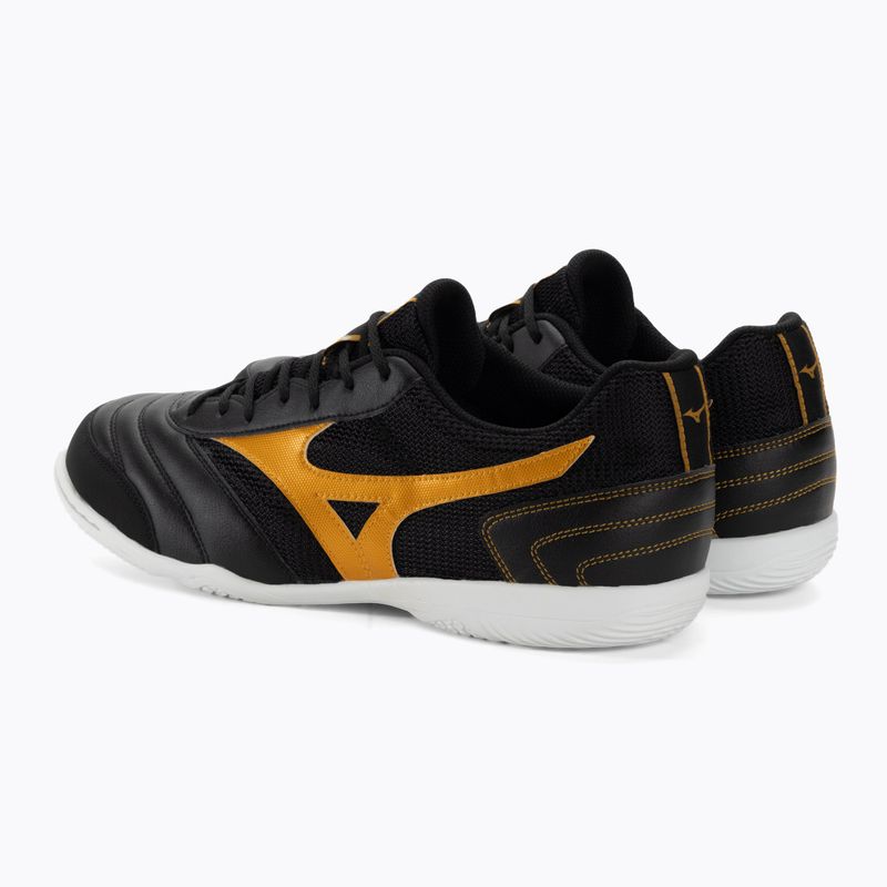 Ανδρικά ποδοσφαιρικά παπούτσια Mizuno Morelia Sala Club IN black/mp gold 3