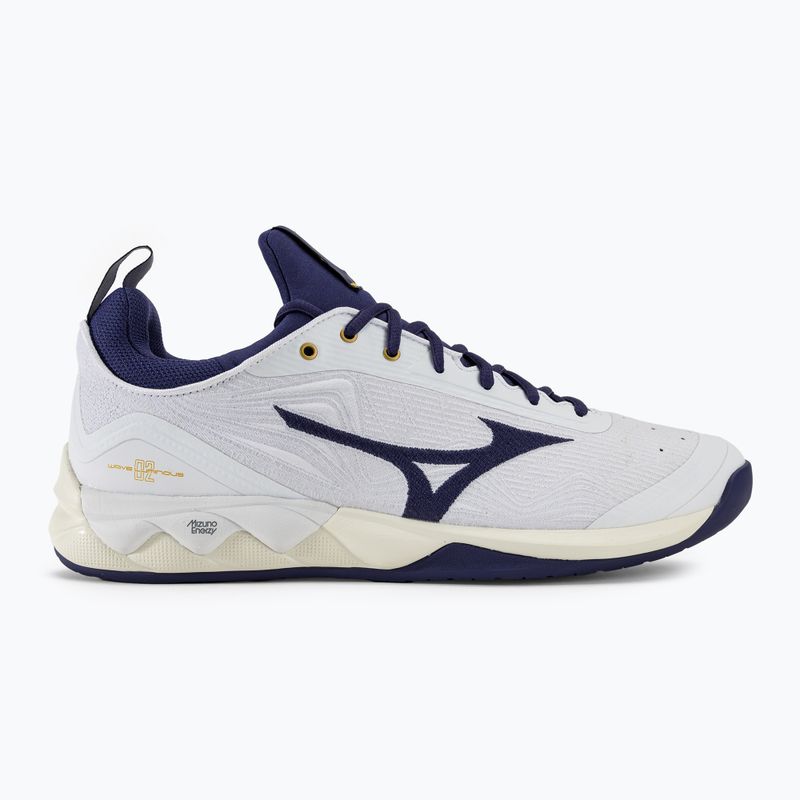 Ανδρικά παπούτσια βόλεϊ Mizuno Wave Luminous 2 white/blue ribbon/mpgold 2