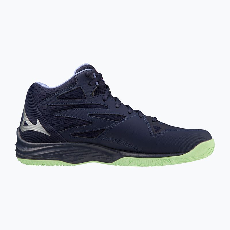 Ανδρικά παπούτσια βόλεϊ Mizuno Thunder Blade Z Mid evening blue / tech green / lolite 3