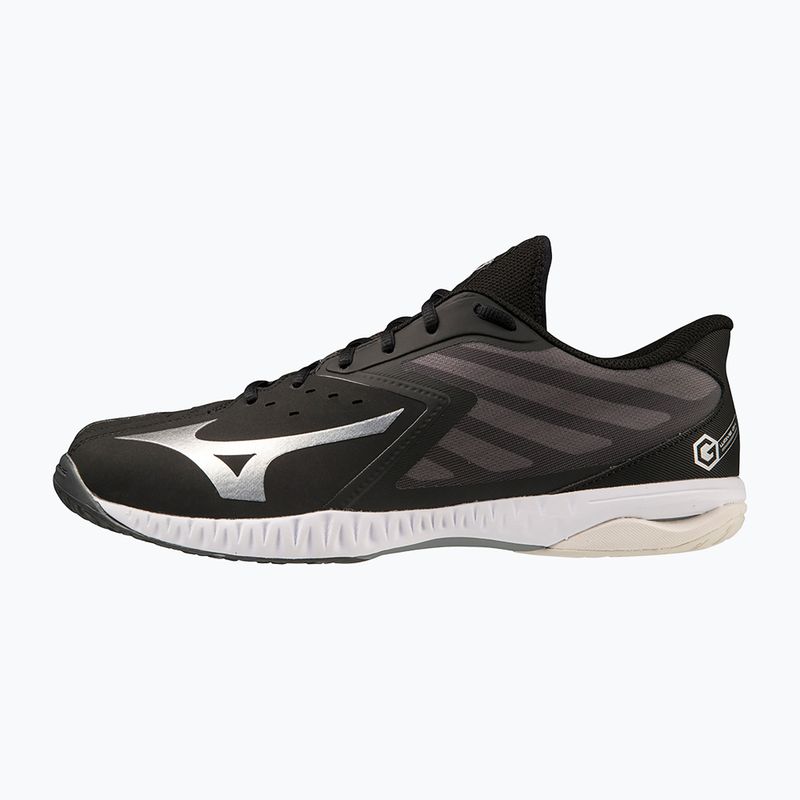 Ανδρικά παπούτσια χάντμπολ Mizuno Wave GK μαύρο/ασημί/λευκό 12