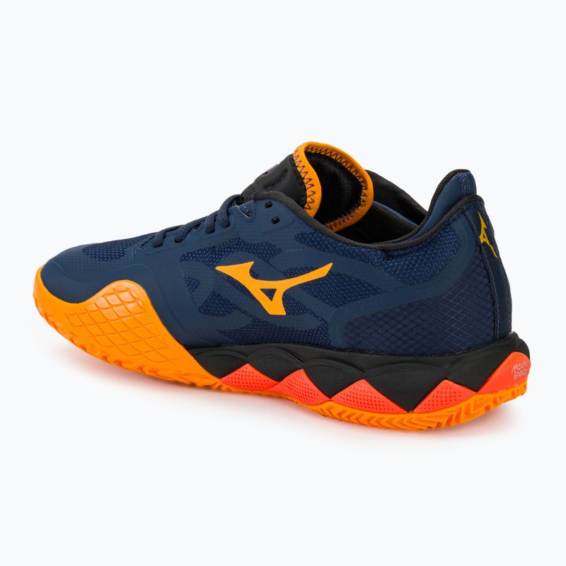 Ανδρικά παπούτσια padel Mizuno Wave Enforce Tour Padel dress blues / white / carrot curl 3