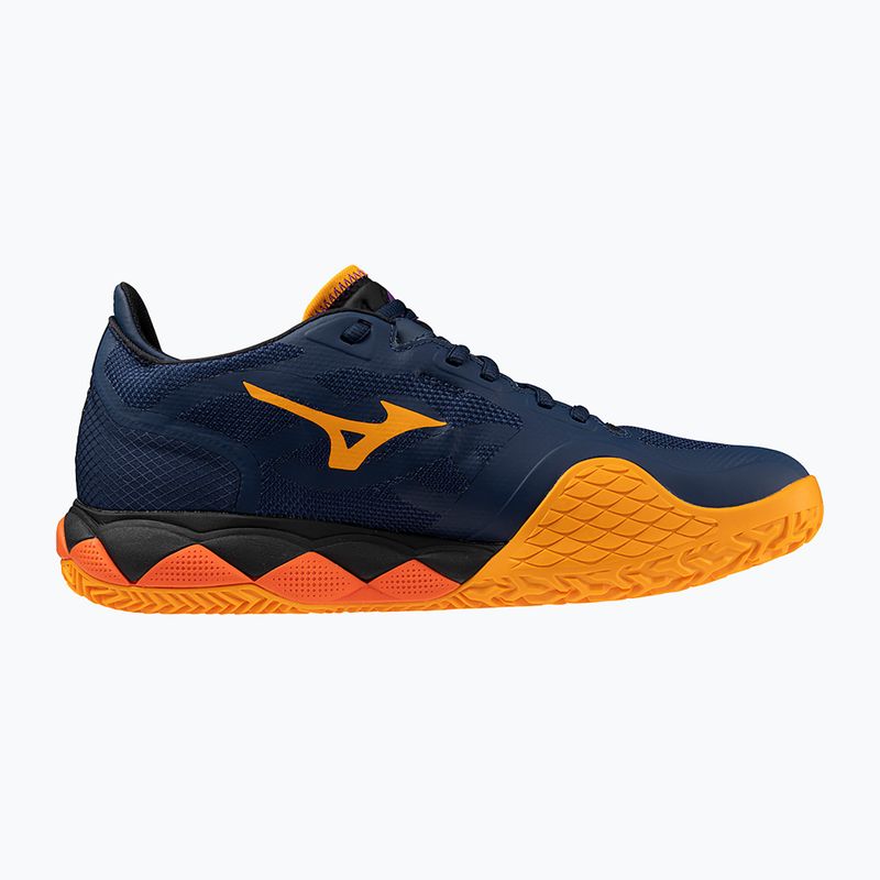 Ανδρικά παπούτσια padel Mizuno Wave Enforce Tour Padel dress blues / white / carrot curl 9