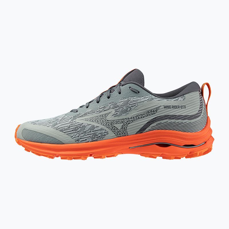 Ανδρικά παπούτσια για τρέξιμο Mizuno Wave Rider GTX abyss/ ebony/ tangerine tango 8