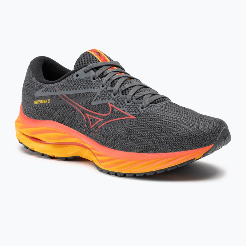 Ανδρικά παπούτσια τρεξίματος Mizuno Wave Rider 27 turbulence/cayenne/citrus