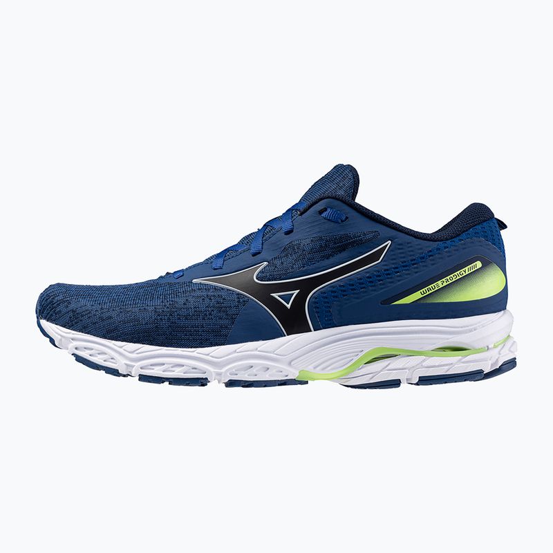 Ανδρικά αθλητικά παπούτσια τρεξίματος Mizuno Wave Prodigy 5 navy peony/ white/ sharp green 8