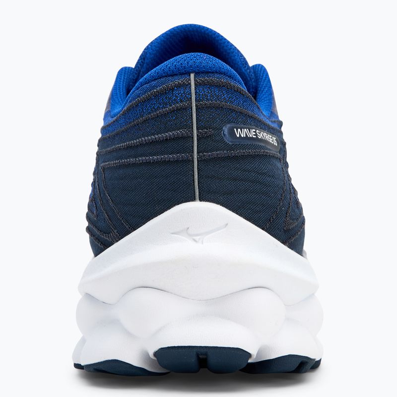 Ανδρικά παπούτσια τρεξίματος Mizuno Wave Skyrise 5 surf the web/ λευκό/ μελάνι Ινδίας 6