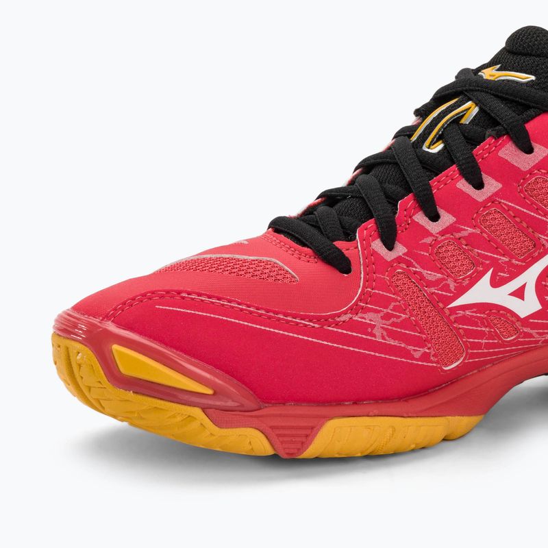 Ανδρικά παπούτσια βόλεϊ Mizuno Wave Voltage radiant red/white/carrot curl 7