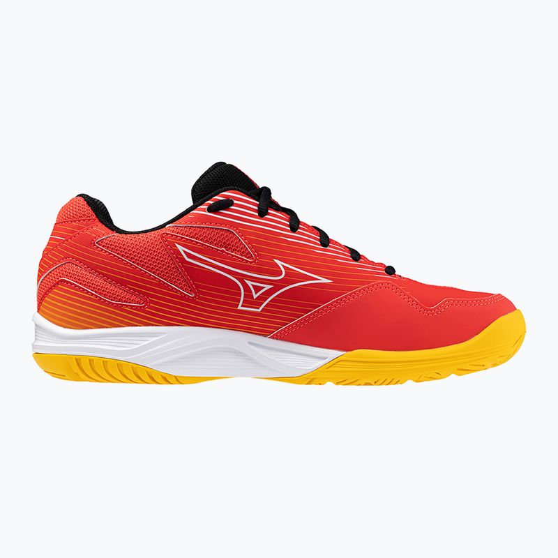 Ανδρικά παπούτσια βόλεϊ Mizuno Cyclone Speed 4 radiant red/white/carrot curl 9