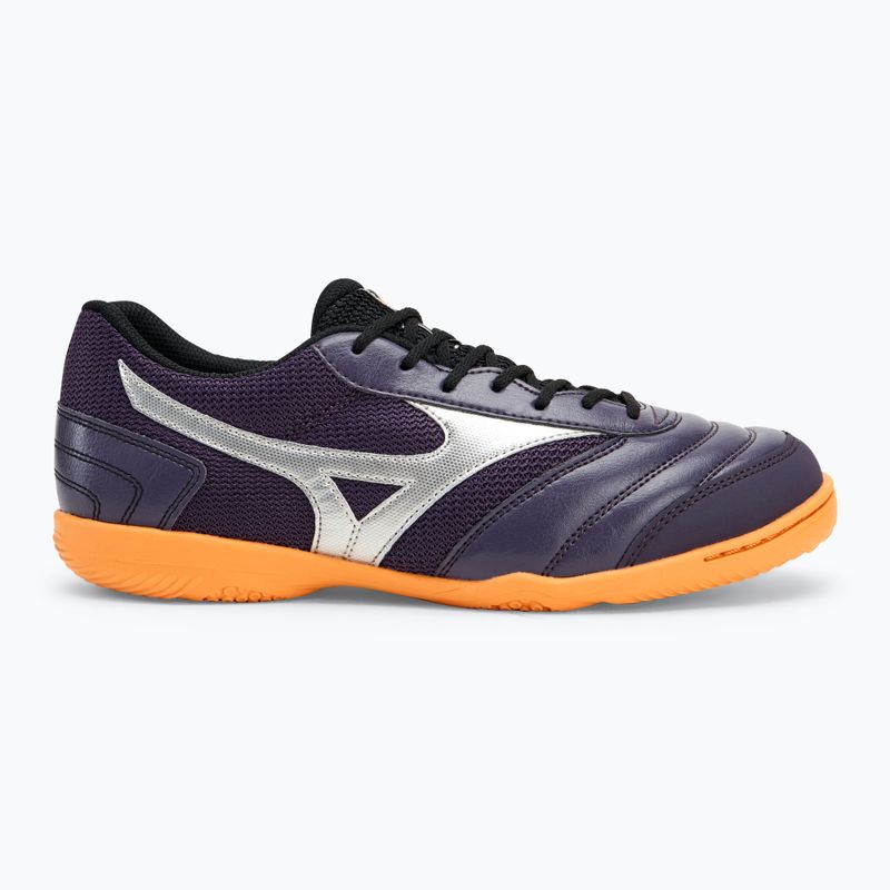 Παπούτσια ποδοσφαίρου Mizuno MRL Sala Club Σε mysterioso/ ασημί 2