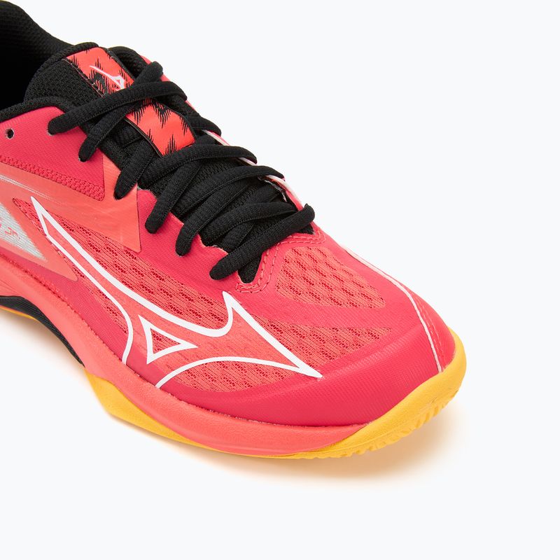 Παιδικά παπούτσια βόλεϊ Mizuno Lightning Star Z7 radiant red/white/carrot curl 7