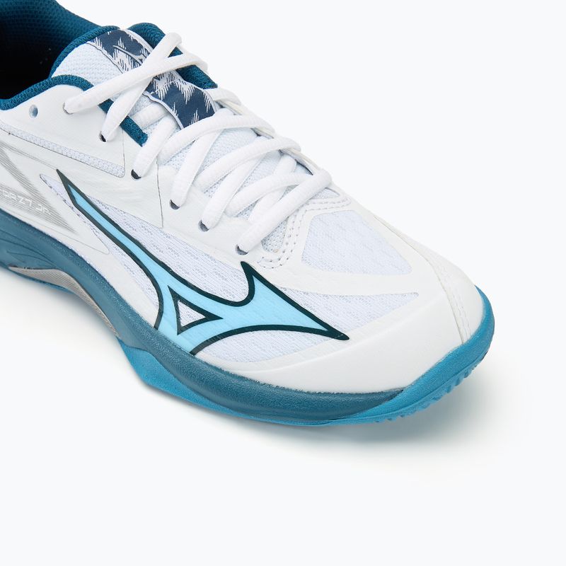 Παιδικά παπούτσια βόλεϊ Mizuno Lightning Star Z7 white/sailor blue/silver 7