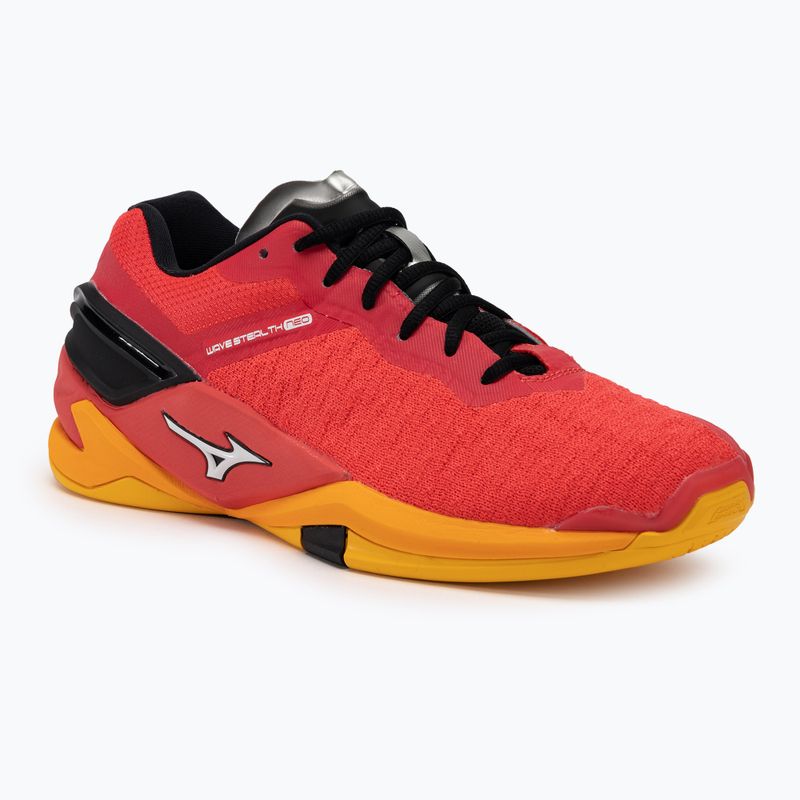 Ανδρικά παπούτσια χάντμπολ Mizuno Wave Stealth Neo radiant red/white/carrot curl