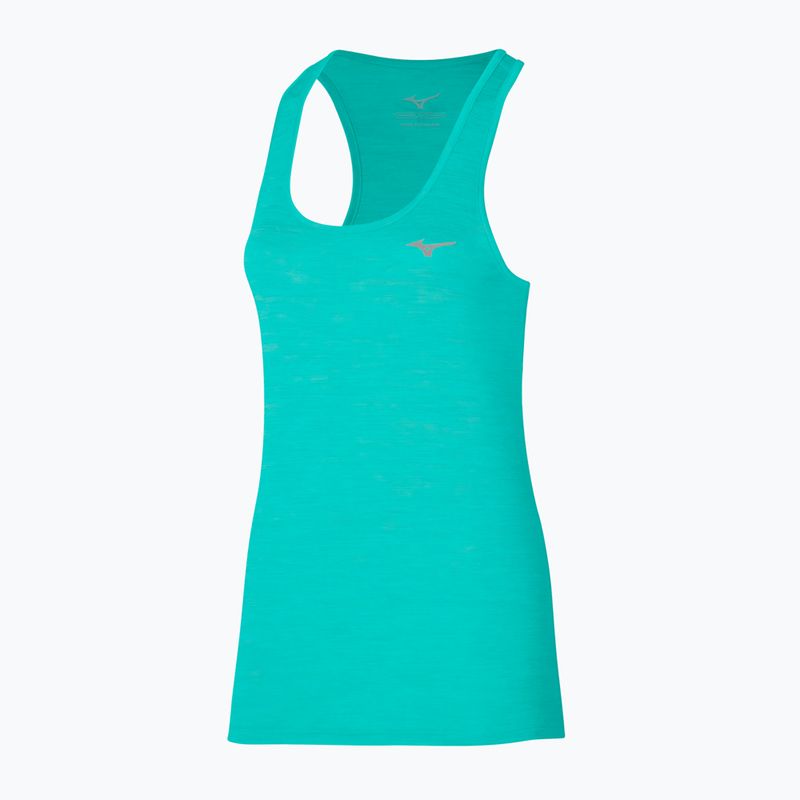 Γυναικείο Tank top για τρέξιμο Mizuno Impulse Core Tank blue turquoise