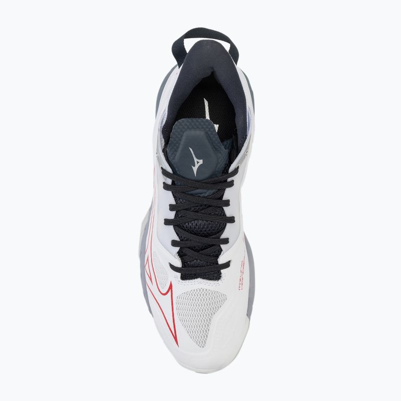 Ανδρικά παπούτσια χάντμπολ Mizuno Wave Mirage 5 white/salsa/black 5